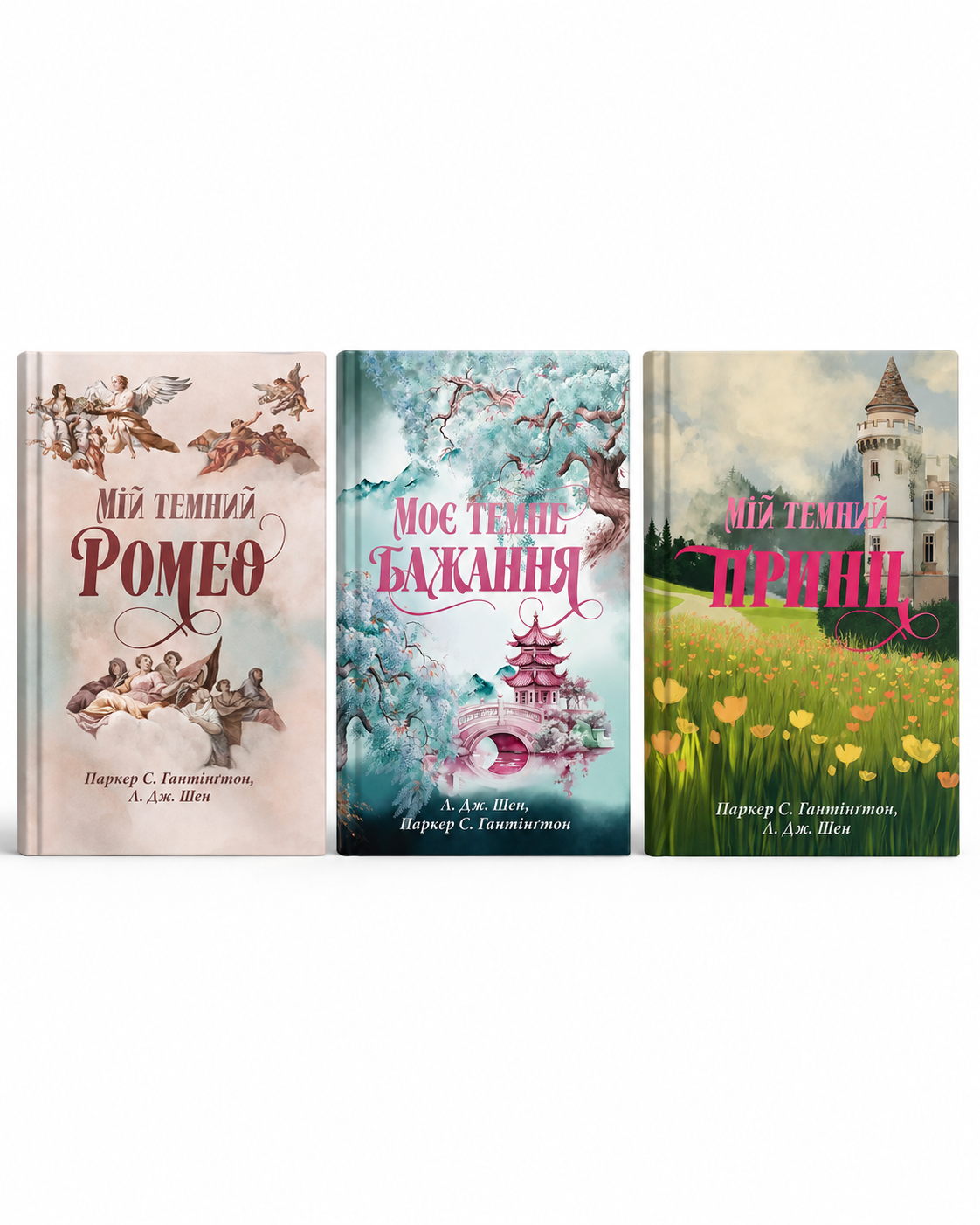 3 книги серії «Дорога темного принца»